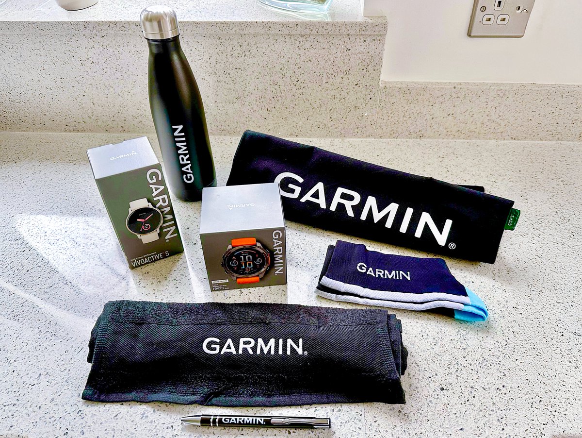 UKSVacher's tweet image. Well, that was an expensive trip to the new @GarminUK store in @Westquay. 
As it was the opening weekend I did get a goodie bag with a bottle, towel, socks and a pen. Plus 10% off both watches 🥰
#garmin #fenix8