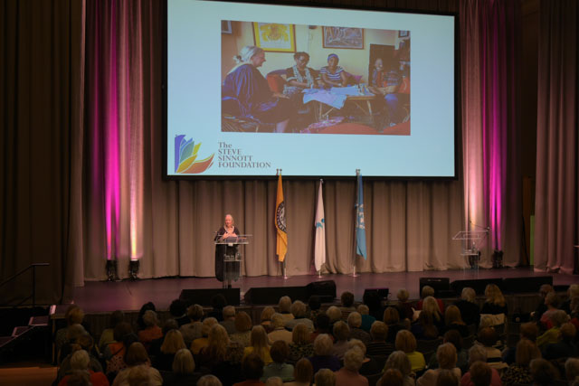 SSFoundation's tweet photo. This time last week our CEO was in Edinburgh speaking at the Soroptimists Conference @SIGBI1

It was amazing finding out about all the incredible work Soroptimists do to support women across the globe and sharing learning together. 📚💚

#SoroptimistEdinburgh2024 #EducationForAll https://t.co/kCwGbxirkv