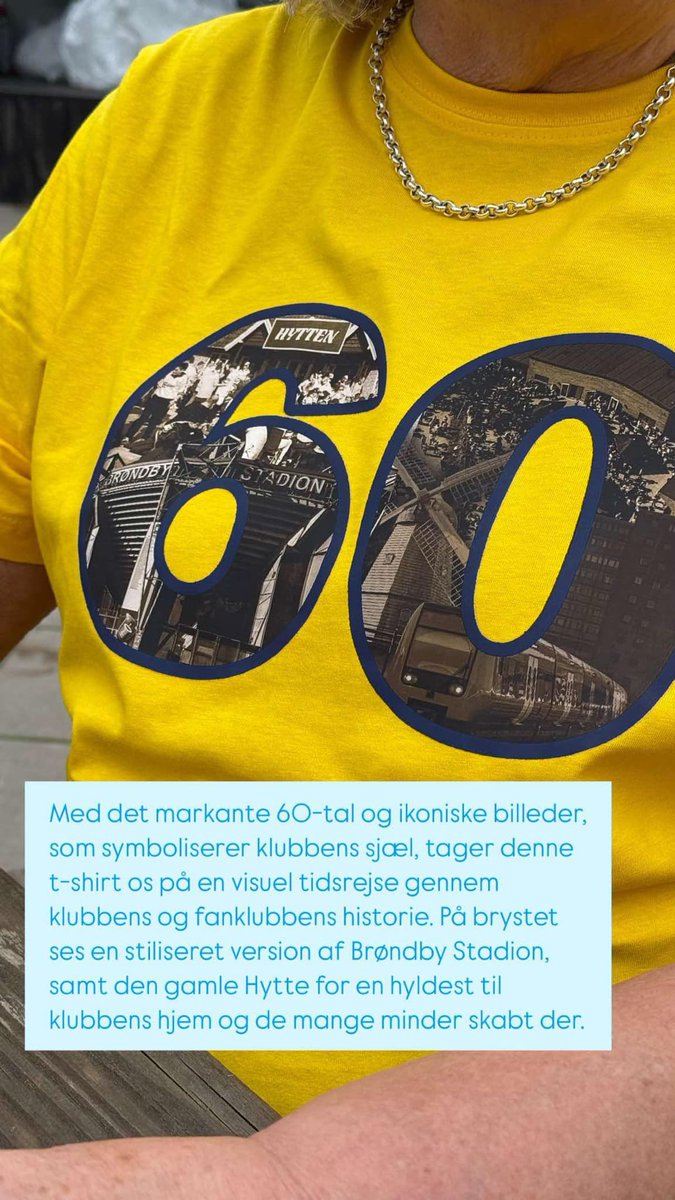brondbysupport's tweet image. Så er t-shirt 2 landet i shoppen 🤩 
Den hylder klubbens hjem, den gamle Hytte og de mange minder der er skabt der.

#brøndby #gulogblå

shop.brondby.support/vare/t-shirt-2…