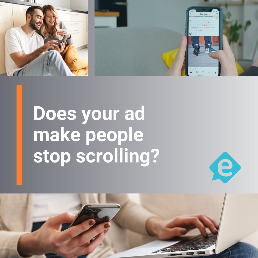everzocial's tweet image. One way to find out is by doing a Scroll Test. 👀

Simply scroll through your feed and note which ads catch your eye.

Need help crafting show-stopping ads? Connect with us.
📱951-514-2888 | ✉️hello@everzocial.com

#DigitalMarketingAgency #ComprehensiveSupport #TrustedPartner