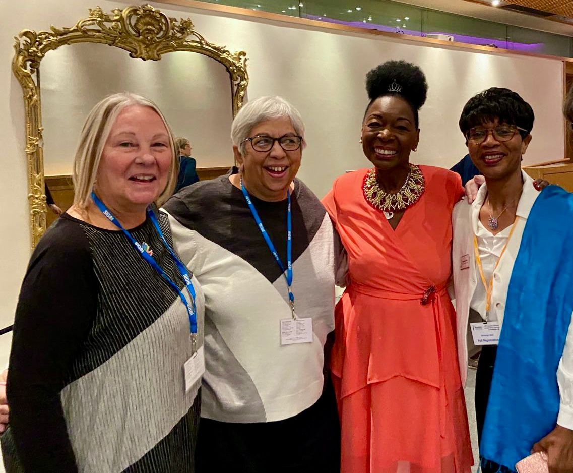 SSFoundation's tweet photo. This time last week our CEO was in Edinburgh speaking at the Soroptimists Conference @SIGBI1

It was amazing finding out about all the incredible work Soroptimists do to support women across the globe and sharing learning together. 📚💚

#SoroptimistEdinburgh2024 #EducationForAll https://t.co/kCwGbxirkv