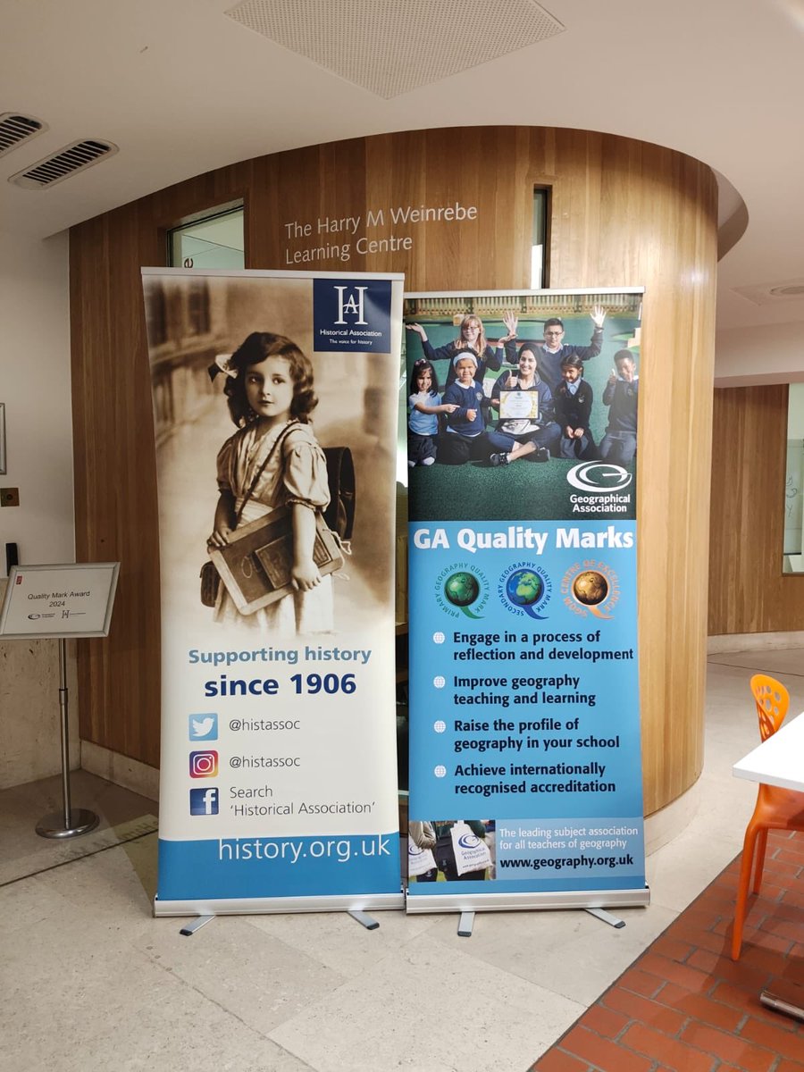 Historical Assoc (@histassoc) on Twitter photo We are set up and ready to greet some of our Quality Mark schools with our friends <a href="/The_GA/">Geographical Association</a>. The teachers are joining us at the British Library for a celebration of the very best of school history and geography. We are set up and ready to greet some of our Quality Mark schools with our friends <a href="/The_GA/">Geographical Association</a>. The teachers are joining us at the British Library for a celebration of the very best of school history and geography.