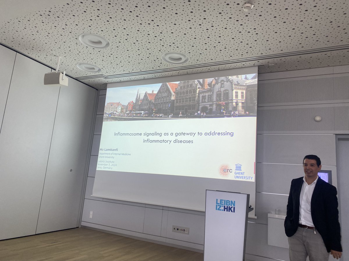 Zielinski lab (@zielinski_cz) on Twitter photo It was a blast to have Mo Lamkanfi as our guest <a href="/LeibnizHKI/">Leibniz-HKI</a> and to revisit the regulation of #inflammasome signalling and IL-1b secretion. <a href="/UniJena/">Universität Jena</a> #celldeath #immunology It was a blast to have Mo Lamkanfi as our guest <a href="/LeibnizHKI/">Leibniz-HKI</a> and to revisit the regulation of #inflammasome signalling and IL-1b secretion. <a href="/UniJena/">Universität Jena</a> #celldeath #immunology