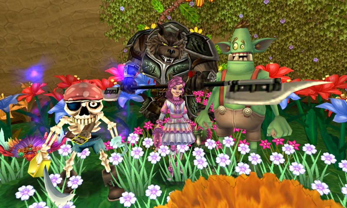 CutieeLia's tweet photo. We hit level 100 yesterday on stream!!🥳 Here are some pictures of friends from chat and I questing through Khyrsalis and Aquila this week🐝🦈 #Wizard101 #khrysalis #aquila #level100 https://t.co/qG2fe5vCpY