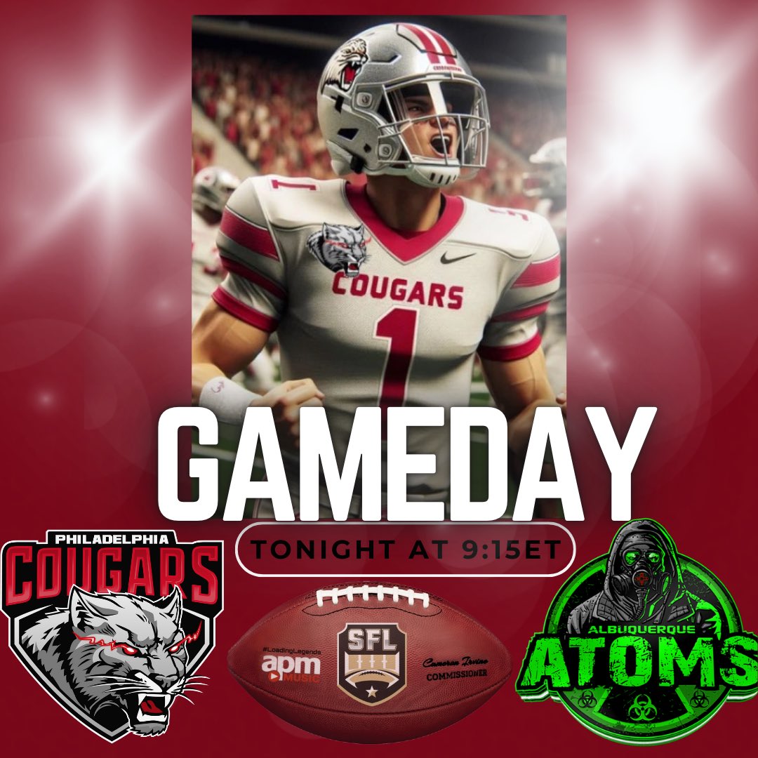 More <a href="/SimulationFLm/">SFLm</a> action coming your way. Tune in tonight as we travel to Albuquerque to take on the Atoms. You don’t want to miss it. These games are always tightly contested. #Sfl #Sflm #CougarNation #family
