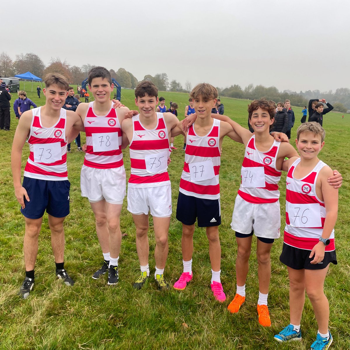 Radley College Harriers (@radleyxcountry) on Twitter photo WE DID IT! These 6 boys go down in <a href="/RadleySports/">Radley Sports</a> history for being our first ever qualifiers to <a href="/SchoolAthletics/">EnglishSchoolsAA</a> Nationals. A tremendous achievement, and one you should be ever so proud of! <a href="/RadleyCollege/">Radley College</a> <a href="/RadleyCoCurr/">Radley College Co-Curricular Activities</a> WE DID IT! These 6 boys go down in <a href="/RadleySports/">Radley Sports</a> history for being our first ever qualifiers to <a href="/SchoolAthletics/">EnglishSchoolsAA</a> Nationals. A tremendous achievement, and one you should be ever so proud of! <a href="/RadleyCollege/">Radley College</a> <a href="/RadleyCoCurr/">Radley College Co-Curricular Activities</a>