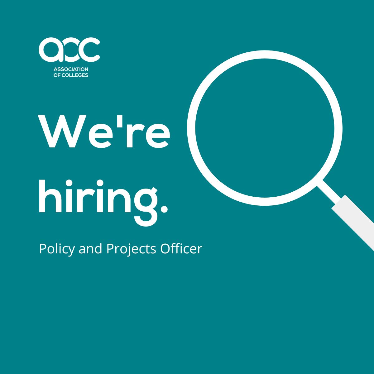 AoC_Sport's tweet photo. Join our team at AoC Sport as a Policy and Projects Officer. The key responsibilities include liaising with curriculum and workforce leaders.

Applications close on 18 November. Find out more and apply here: https://t.co/bqlFnwVHDB https://t.co/COAfNFYtFV