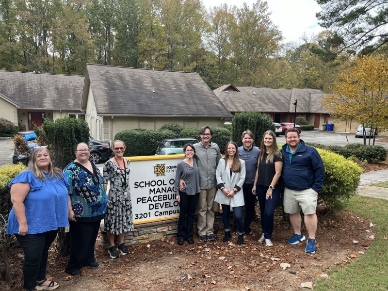 Congratulations to Kathleen Kirk on her successful dissertation defense. Thank you to her committee Dr. Maia Hallward, Dr. Charity Butcher, and Dr. Sheb True for your support. 
#ConflictManagement #ConflictResolution #Peace #PhD #Dissertation #KennesawStateUniversity