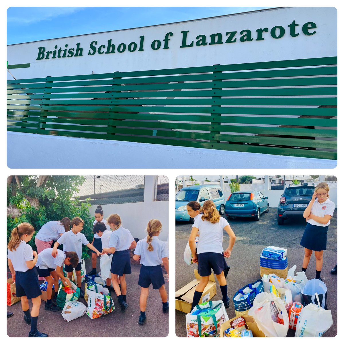 We would like to say a huge thank you to all of our families for supporting this important cause - helping those affected by the recent events in Valencia. 🙏 The donations have now been delivered to their collection point. ❤️ #valencia