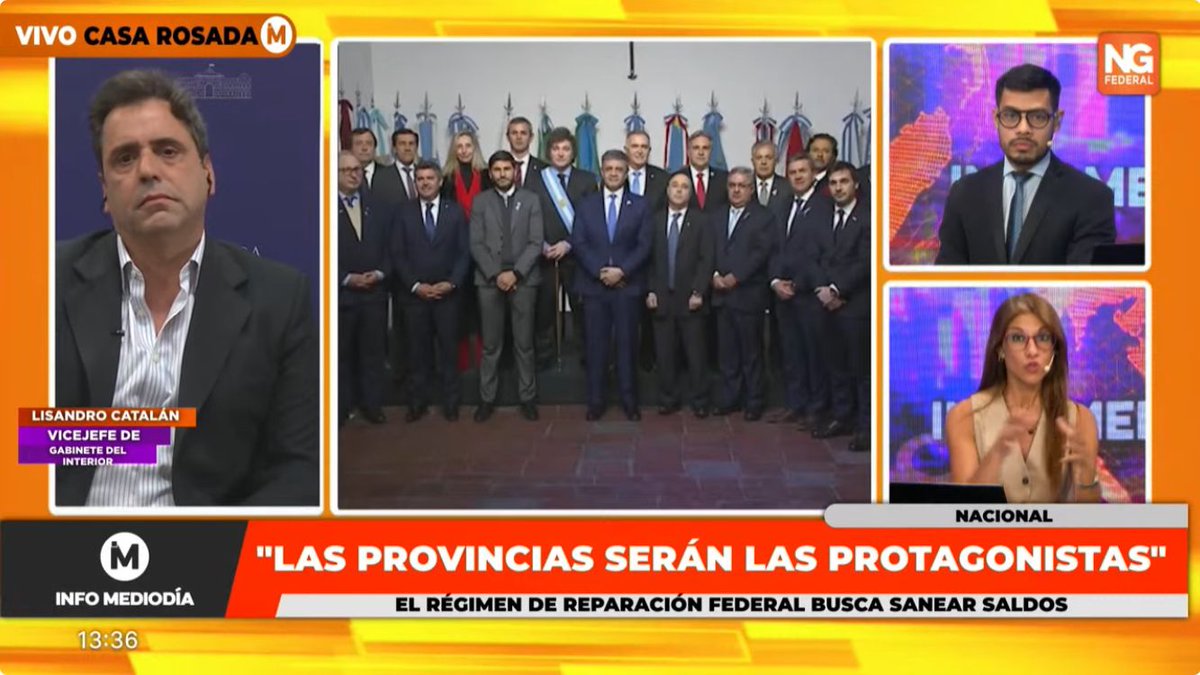 ComunicFederal's tweet image. [EN MINUTOS] El Vicejefe de Gabinete del Interior, @catalanlisandro, en canal 9 de Chaco. #PuntoAPunto

youtube.com/@Noticiero9ENV…