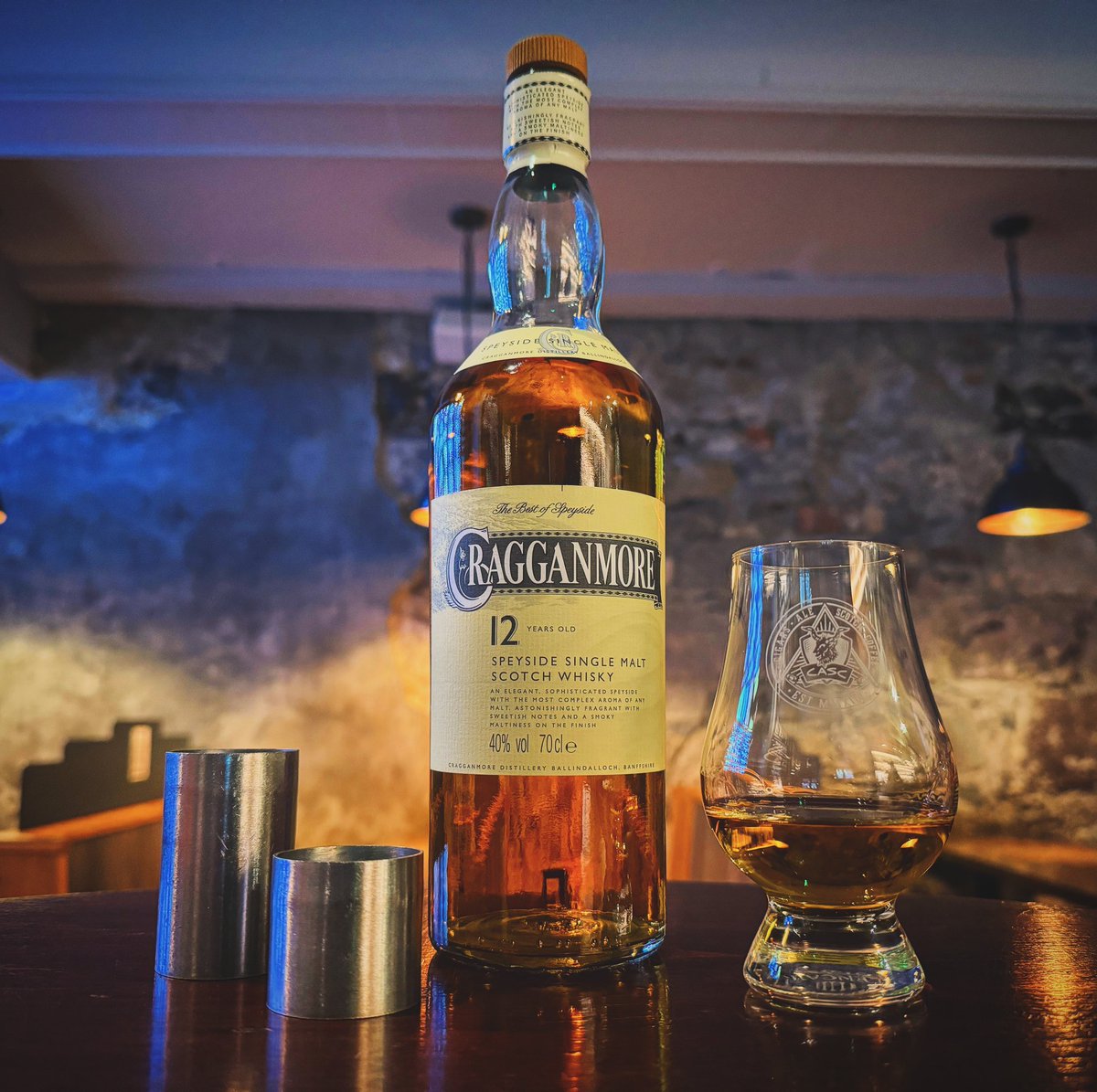 If you’re looking for the perfect entry point to Speyside whiskies, you need look no further than Cragganmore, their 12 YEAR OLD 40%ABV, is a perfect representation of the complex, elegant flavours you can expect of a Speyside malt!

#hed #barevolution #cascnation