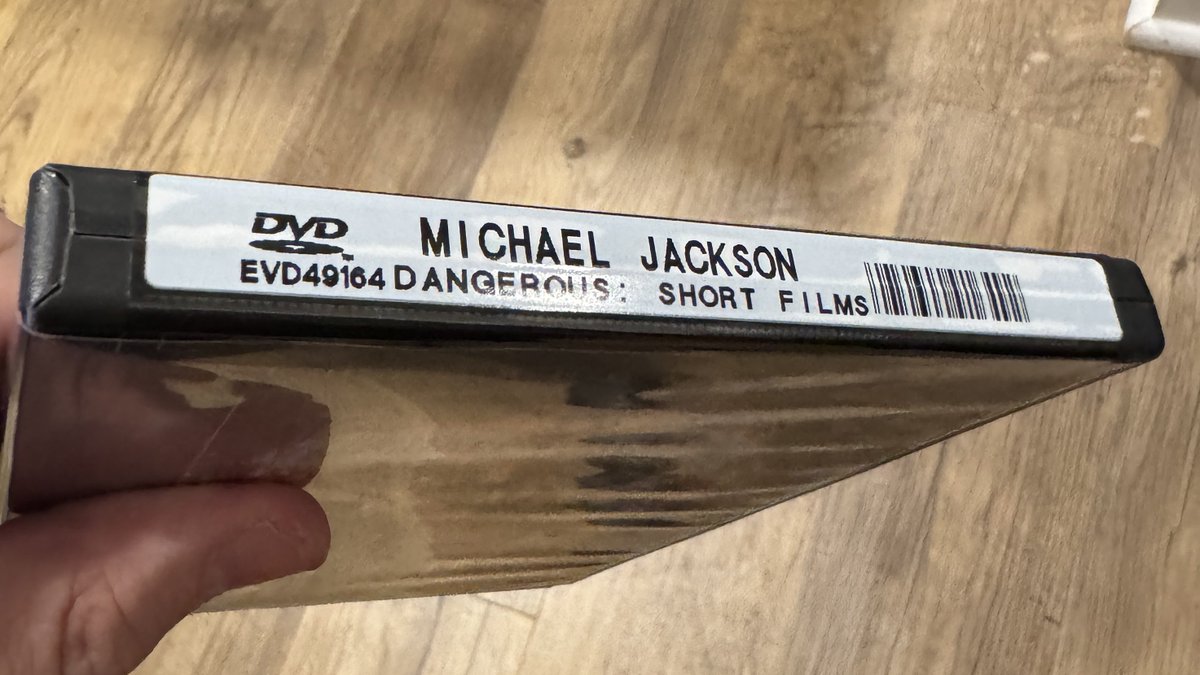Kids these days will never know the struggle of having to remove this bullshit sticker off the case in order to open a DVD, CD or video game, etc.