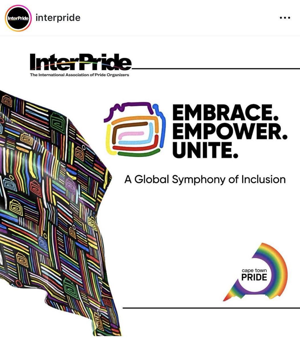 visual_for's tweet image. As many African countries criminalize homosexuality, South Africa is set to host WoldPride 2028!

We’re so excited to have this home 🏳️‍🌈🏳️‍⚧️