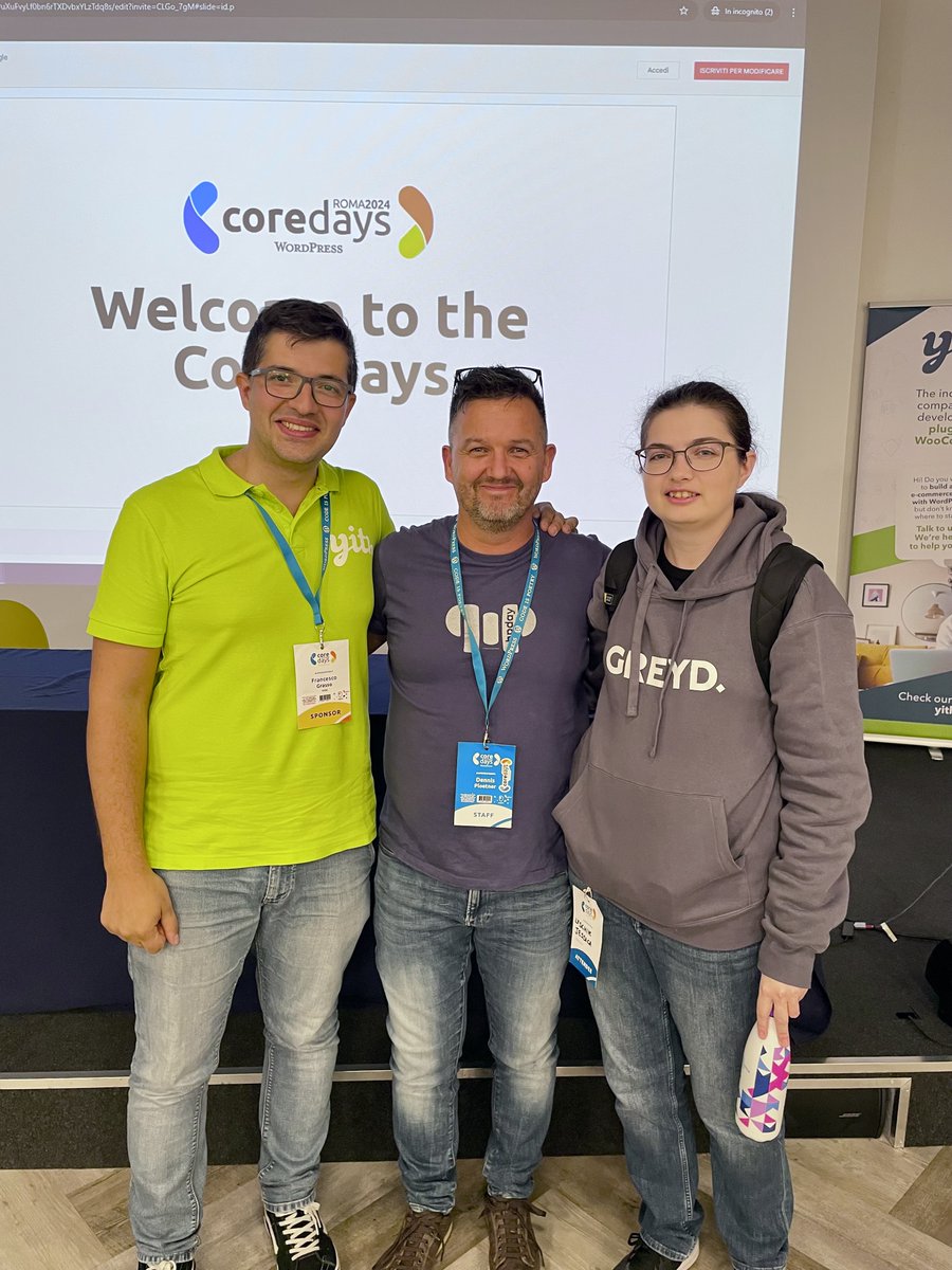 YITHEMES's tweet image. A wonderful Speed Challenge with a fair draw 💪 #CoreDays2024 @wp_ita