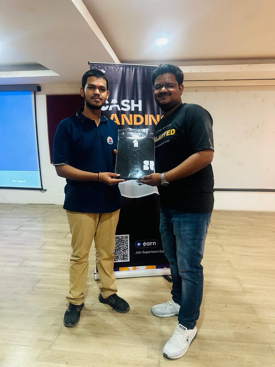 talkwithshruti's tweet photo. Lucknow Cash Landing was 🔥
Big thanks to @rajdotcc @w3lucknow @superteam @superteamIN for bringing the Web3 community together. Left inspired and ready to build! 💪

#cashlanding #solana #web3 https://t.co/f8k02Vpoyd
