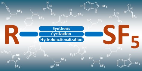 New short review article from the group about the "recent achievements in the synthesis and reactivity of pentafluorosulfanyl-alkynes". Many thanks to Floriane, Leo and <a href="/Blanchard_Lab/">Nicolas Blanchard</a> (Update of Tetrahedron 2022, 117-118, 132814). <a href="/UHA68/">UHA</a> <a href="/LIMA_UMR7042/">LIMA</a>
comptes-rendus.academie-sciences.fr/chimie/