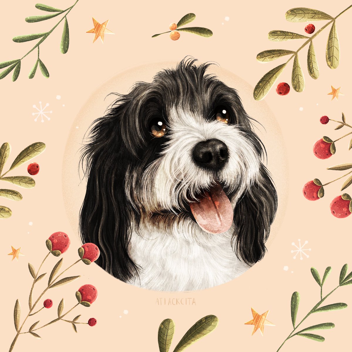 Holi, abro espacios para ilustraciones de navidad 🎄🐶 si les interesa regalarle a sus amigos o a su familia una ilu pueden mandarme mensaje para que les pase toda la info✨

Muchas gracias y ojalá puedan compartir mi trabajo y darle 🩷 para que llegue a más gente 🫰🏼