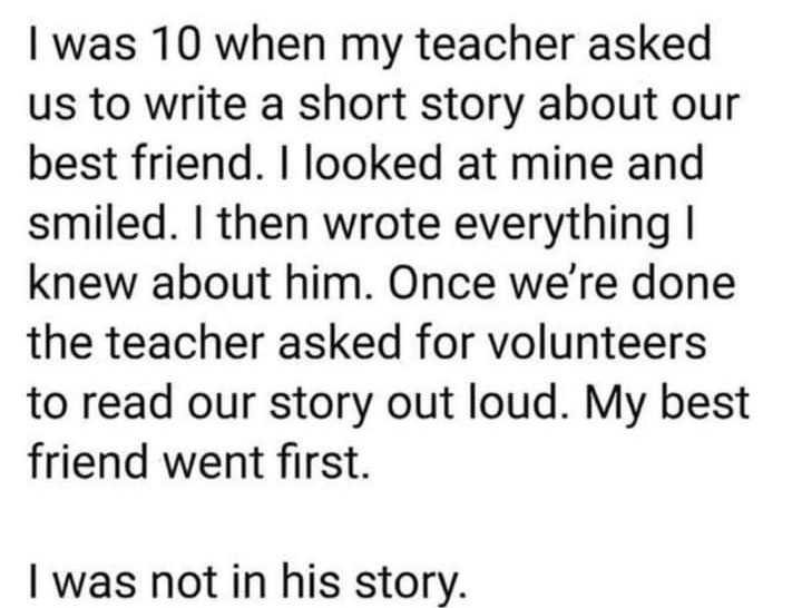 sameen_arshad's tweet photo. Getting heartbroken by a friend, when you actually realize that you're not a best friend of the person whom you actually call your best friend. Getting traumatized over being an option, when you place so much of your heart into them, i.e., best friend. It's okay, Life happens.🌻 https://t.co/RAnMJpgU0t