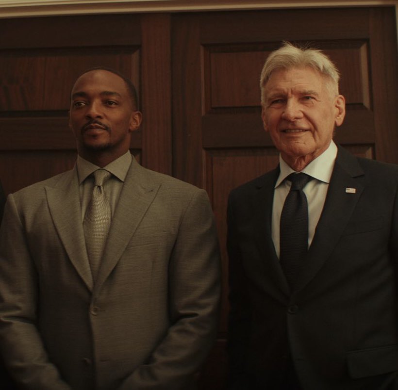 cosmic_marvel's tweet photo. Anthony Mackie on the advice Harrison Ford gave him while filming ‘CAPTAIN AMERICA: BRAVE NEW WORLD’:

“I’m 46 years old. He goes, ‘Hey kid, this is your movie. I’m here to support you. And I’m here to make sure after this movie comes out, everyone knows your name.’“

(via https://t.co/hzth6oZW3N)