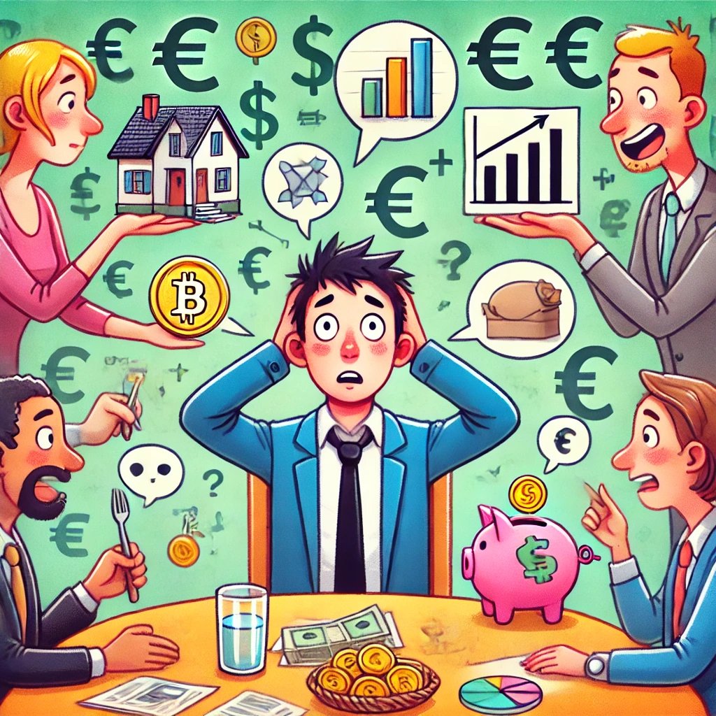 Un Week-end de trois jours arrive entre amis ou en famille ! 
La gestion de patrimoine face aux « conseils des amis » : le danger des "experts" bien intentionnés 😅

Qui n’a jamais reçu LE conseil patrimonial ultime de la part d’un proche ? Entre le cousin qui sait que «