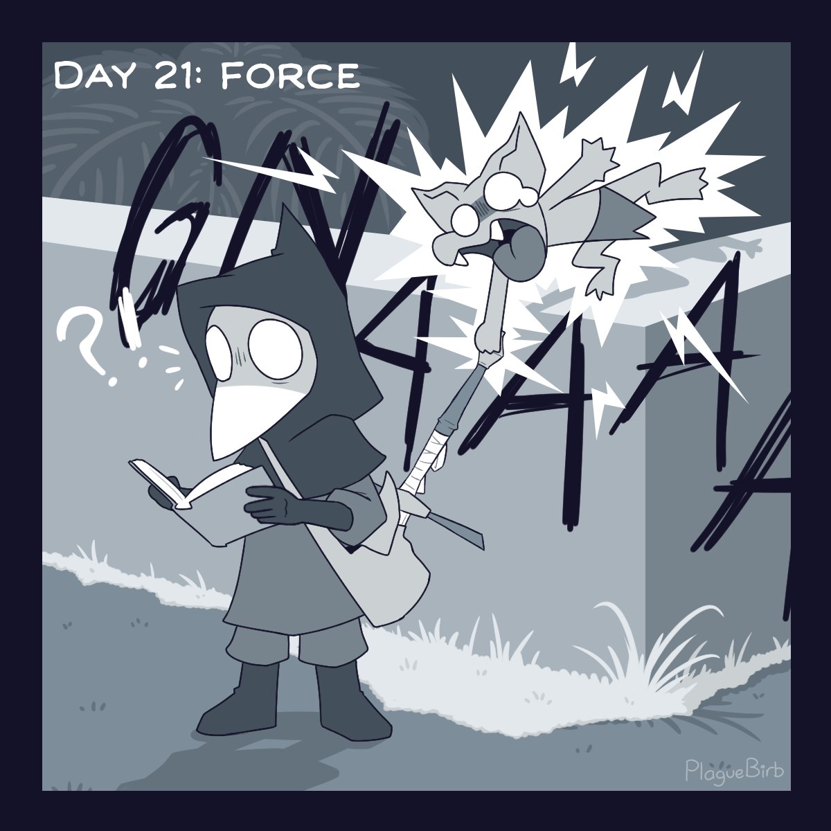 BirbPlague's tweet photo. Plaguetober week 4: Days 19 - 22
#Birdlets #webcomic #plaguedoc #plaguedoctor #goblin https://t.co/dxNoVl1u6J