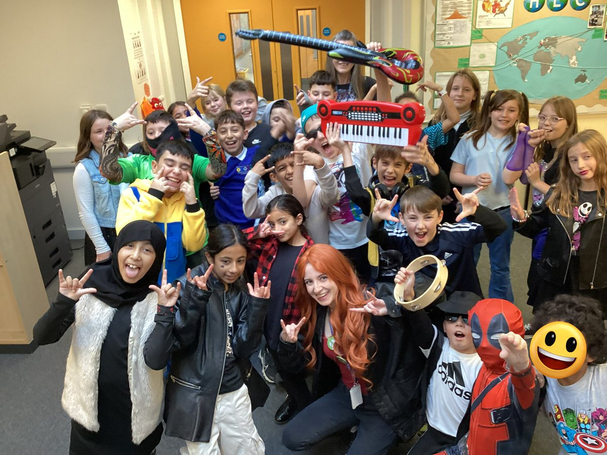 5C really does rock! We had so much fun in the Maths challenge this afternoon and celebrating TTRS Day! 🤘🎸  @HLC_Primary