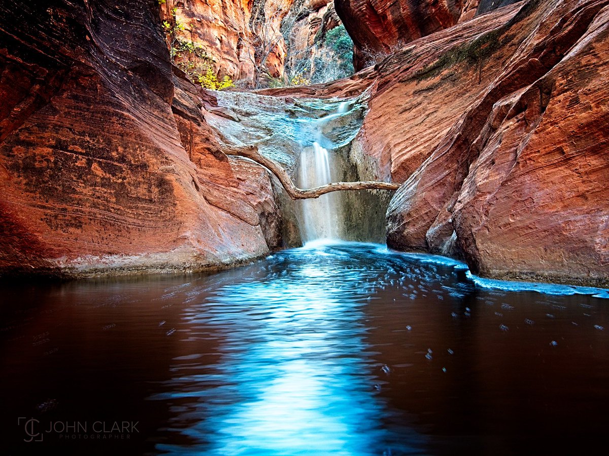 GetRealJC's tweet photo. Then and now. I sure timed going back to this location all kinds of wrong! 🤣

#waterfall #ThePhotoHour #on1pics @ON1photo https://t.co/AlKKfzU35z