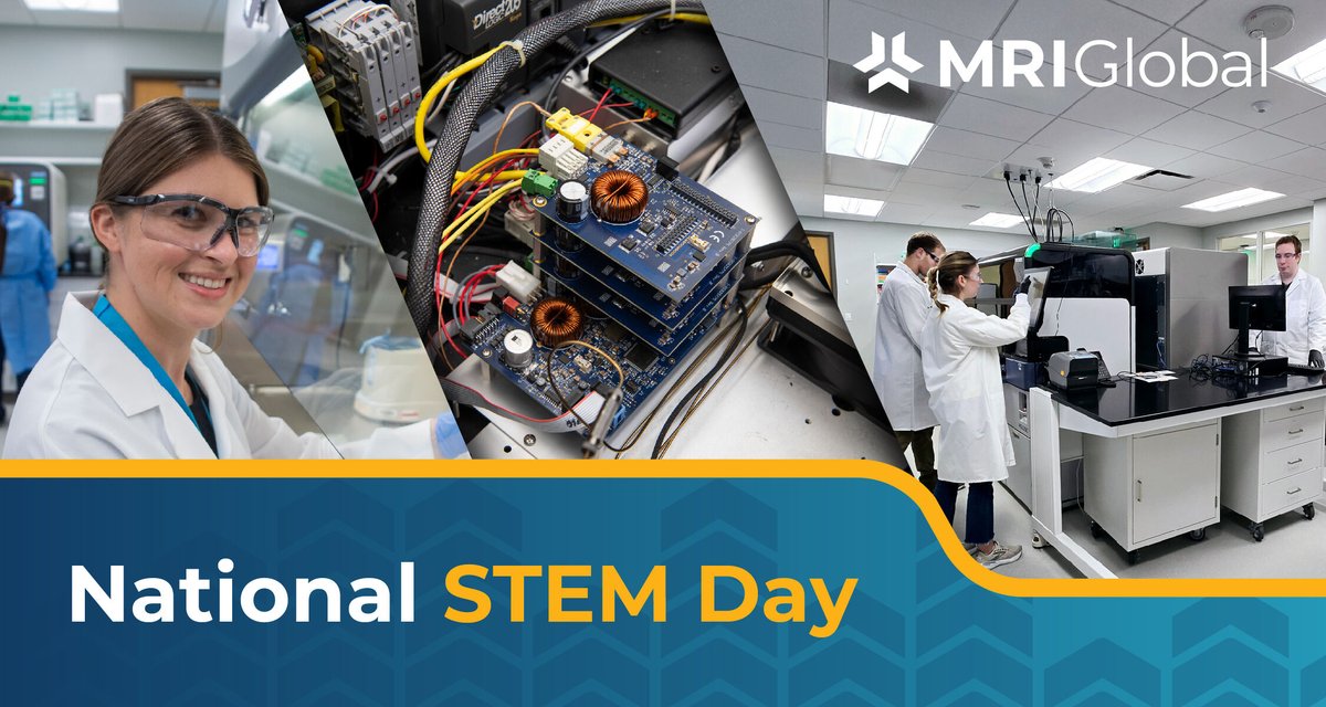 Happy National STEM Day! Our mission is to improve people’s lives through scientific and engineering research, so STEM is at the core of everything we do. #STEM #STEMDay #Science #Engineering #Research