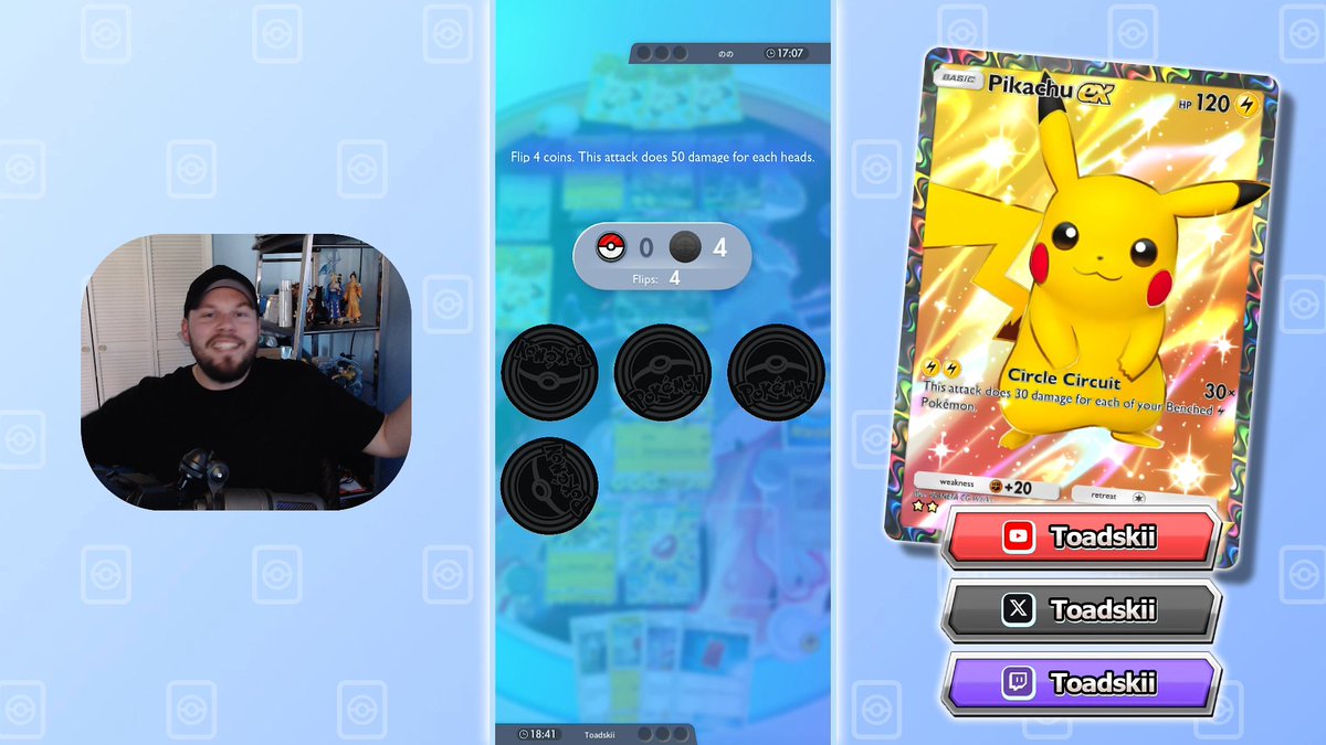Pokemon TCG Pocket coin flips are are fucking joke I swear they ain't 50/50