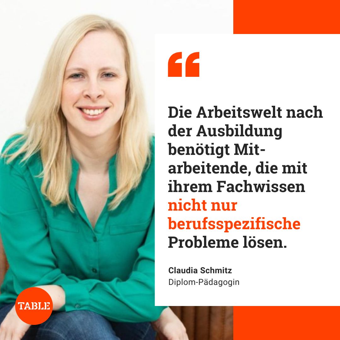 Table.Briefings (@tablebriefings) on Twitter photo Angesichts einer sich wandelnden Arbeitswelt und neuer Ansprüche von Azubis müssen Betriebe sich neu ausrichten, schreibt Claudia Schmitz <a href="/Intercommotion/">Claudia Schmitz</a>.
Warum Ausbildende zu Lernarchitekten, Mentoren und Coaches werden müssen, lesen Sie im Standpunkt 👉 buff.ly/4fBQnlh Angesichts einer sich wandelnden Arbeitswelt und neuer Ansprüche von Azubis müssen Betriebe sich neu ausrichten, schreibt Claudia Schmitz <a href="/Intercommotion/">Claudia Schmitz</a>.
Warum Ausbildende zu Lernarchitekten, Mentoren und Coaches werden müssen, lesen Sie im Standpunkt 👉 buff.ly/4fBQnlh