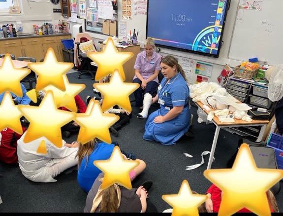 RDASH Community Education Team (@rdasheduteam) on Twitter photo What an exciting day we have had!
We had the honour of teaching bundles of Joy at the <a href="/BrinsworthManor/">Brinsworth Manor Infant/Junior School</a> Careers Day!
All of the Children enjoyed learning how to bandage legs and communication skills.
Thank you so much for inviting us along! โญ๏ธ we loved it! What an exciting day we have had!
We had the honour of teaching bundles of Joy at the <a href="/BrinsworthManor/">Brinsworth Manor Infant/Junior School</a> Careers Day!
All of the Children enjoyed learning how to bandage legs and communication skills.
Thank you so much for inviting us along! โญ๏ธ we loved it!