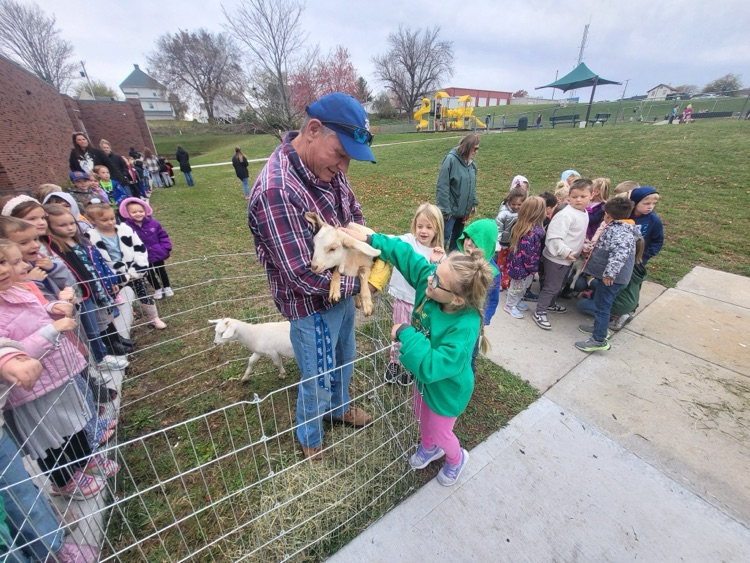 Check out our camping fun in Preschool and learning about farm animals with Mr. Q's goats in Kindergarten!