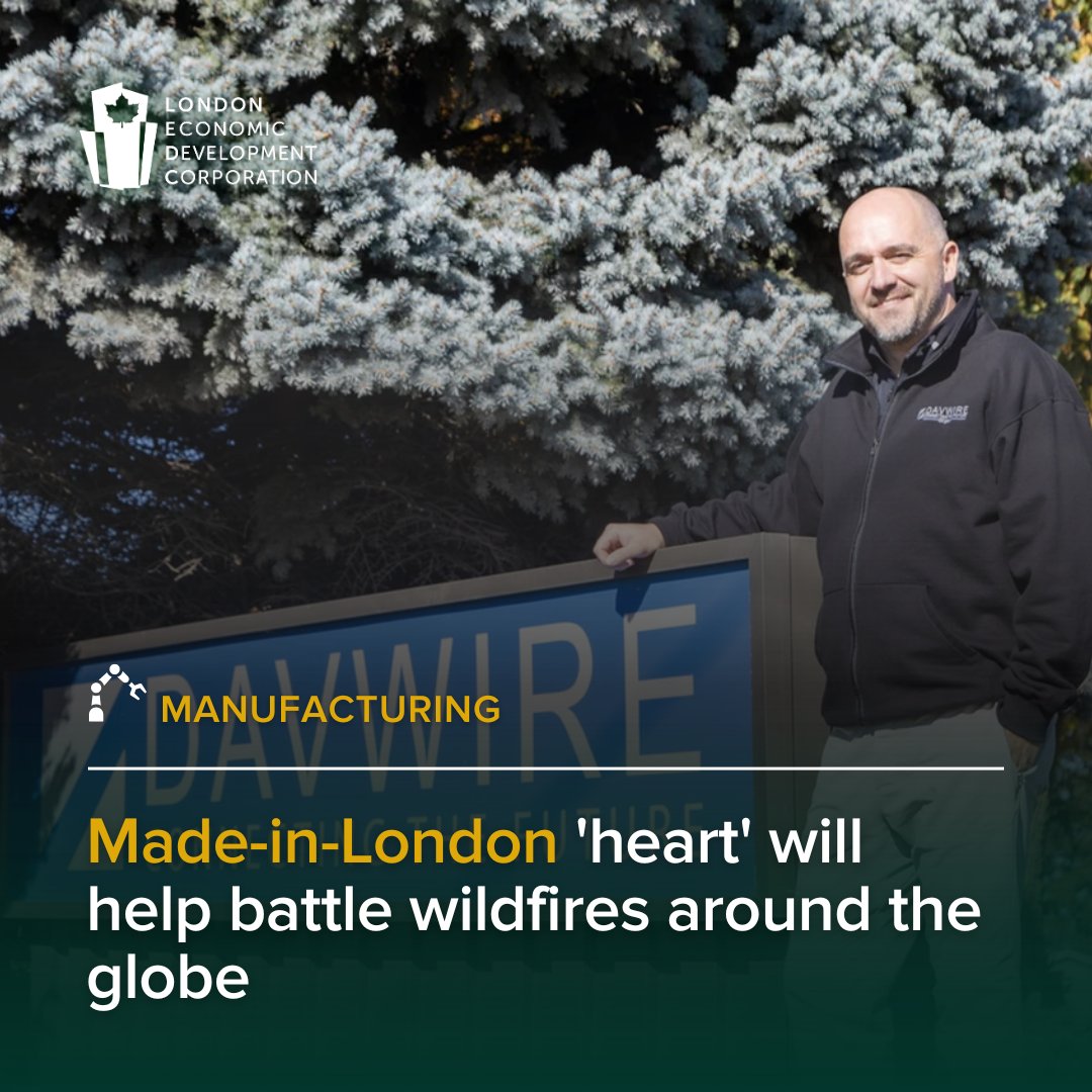 London companies are making a splash! 

London-based DAVWIRE has landed a deal to supply electrical systems to De Havilland Aircraft of Canada Ltd. for its Canadair 515, a new water bomber that will battle blazes around the world.

More here: heyor.ca/kGoACA