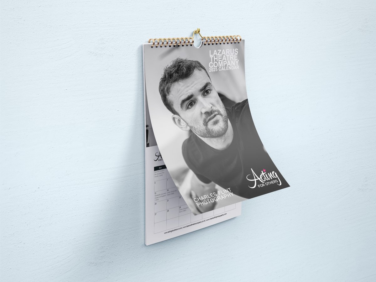 WE HAVE A WINNER🥁

The photograph taking this year's #LazarusCalendar sold in support of <a href="/ActingforOthers/">Acting for Others</a> with 37% of the vote, front cover slot is...

"Reach" featuring <a href="/MyloMcDonald/">Mylo McDonald</a> &amp; the 2023 company of The Changeling <a href="/swkplay/">Southwark Playhouse</a> taken by <a href="/CFlintphoto/">Charlie Flint Photography</a> 

lazarustheatrecompany.co.uk/lazaruscalendar