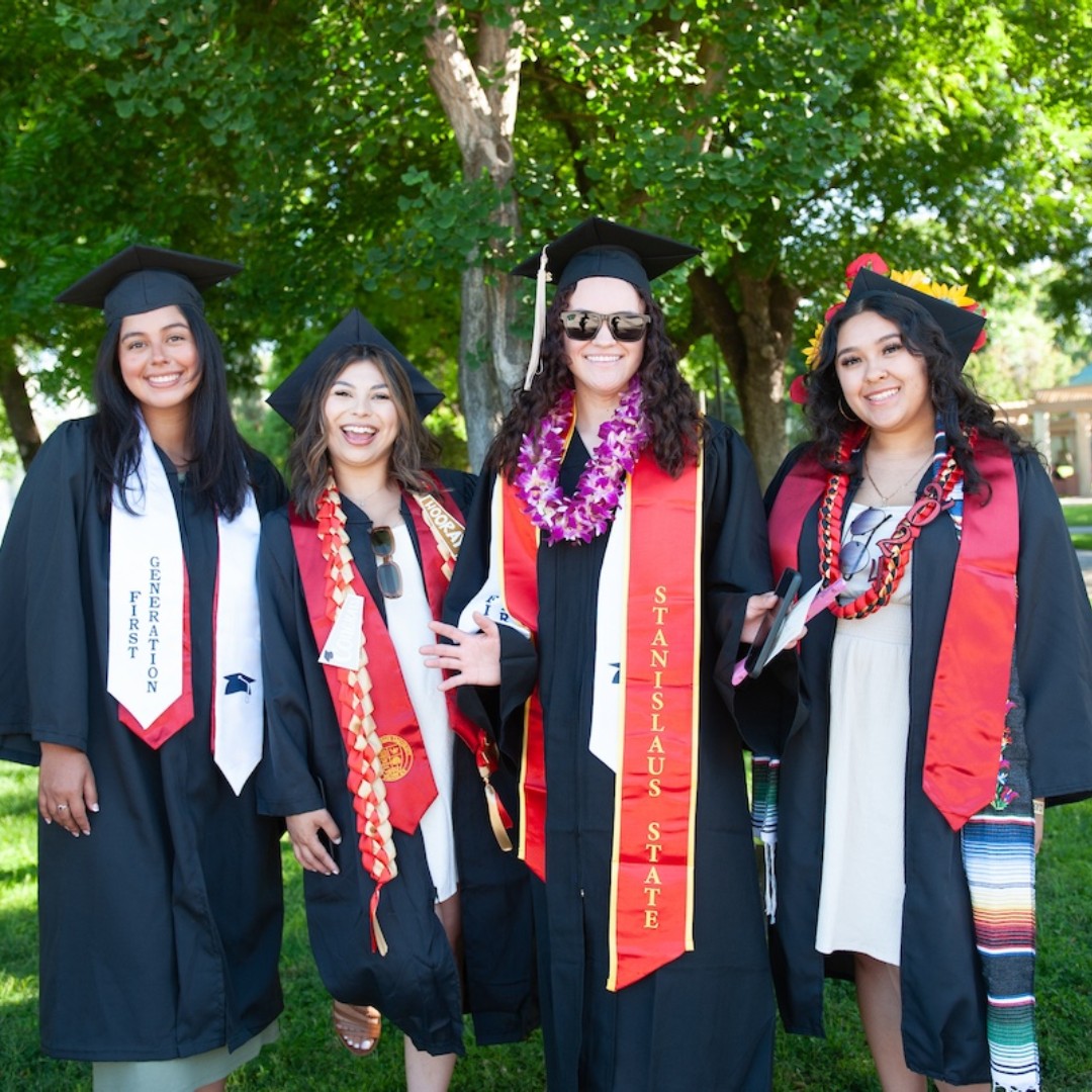 stan_state's tweet image. Today is First-Gen Day! #StanState is proud to honor the achievements, resilience and contributions of our first-generation students, staff, faculty and alumni. Here’s to our first-gen Warriors—today is for you! 🎉🎓 #FirstGenPride #StanStateFirstGen