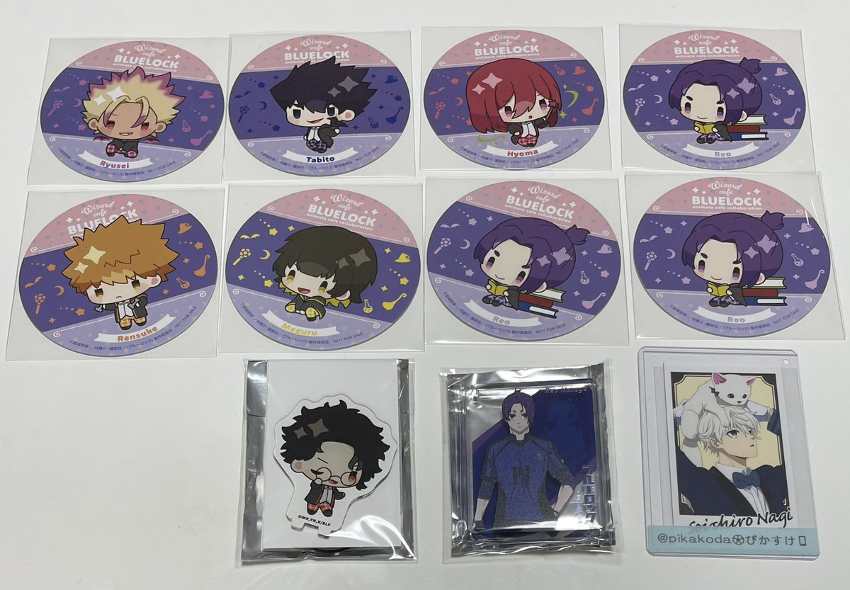 【交換】
ブルーロック アニメイトカフェ アニカフェ colotta アクスタ コースター

譲:ホロ 玲王 千切 烏 士道
ノーマル 玲王 ○蜂楽 ○國神
アクスタ 雪宮
コロッタ 玲王

求:ホロ 凪(凪含む場合凛)
ノーマル 凪(凪含む場合凛○千切○雪宮)
アクスタ 凪or定価
コロッタ 凪

※先送り送料負担おまけ◎