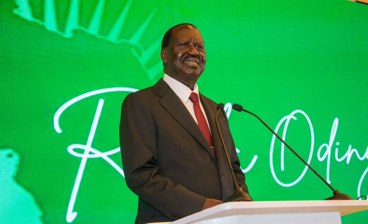 paulinenjoroge's tweet photo. “Many of you may have heard of me because of politics, which as you know can be a challenging arena full of ups and downs and throughout my career, I too have faced obstacles, but I remain steadfast and uncompromising in my belief in 𝐝𝐞𝐦𝐨𝐜𝐫𝐚𝐜𝐲, 𝐮𝐧𝐢𝐭𝐲, 𝐡𝐮𝐦𝐚𝐧 𝐫𝐢𝐠𝐡𝐭𝐬 and 𝐩𝐫𝐨𝐠𝐫𝐞𝐬𝐬.

Every experience, whether good or bad, has been a valuable lesson that has shaped my vision for a brighter Africa. So today I stand before you all, as a 𝐏𝐚𝐧-𝐀𝐟𝐫𝐢𝐜𝐚𝐧𝐢𝐬𝐭 and an 𝐀𝐟𝐫𝐨-𝐨𝐩𝐭𝐢𝐦𝐢𝐬𝐭, who believes strongly that there is no limit to the capability of the African man or woman.”- Rt. Hon. Raila Odinga