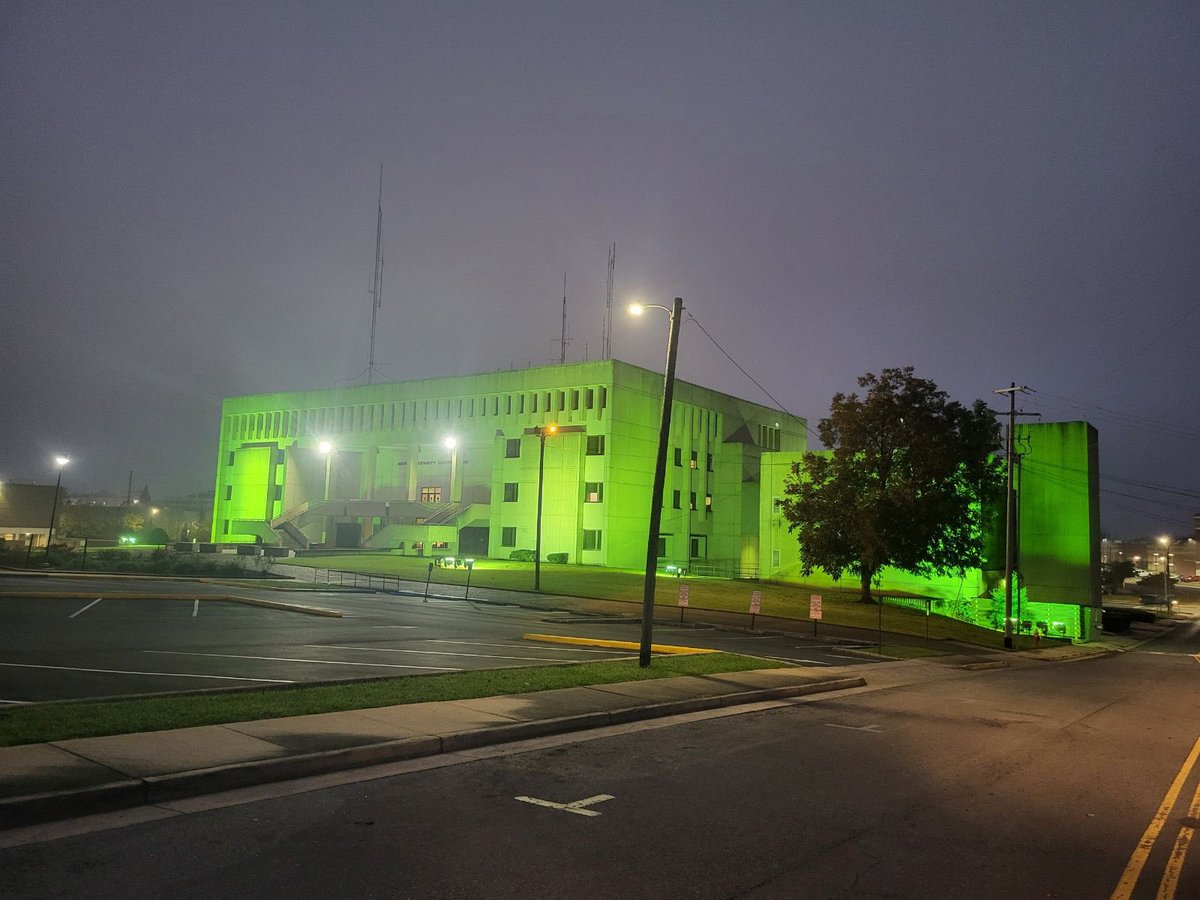The Morgan County Alabama Courthouse is GREEN in honor of our Veterans. THANK YOU for your service to our GREAT Country.
<a href="/NACoTweets/">NACo Digital Team</a> <a href="/AlabamaCounties/">Alabama Counties</a>