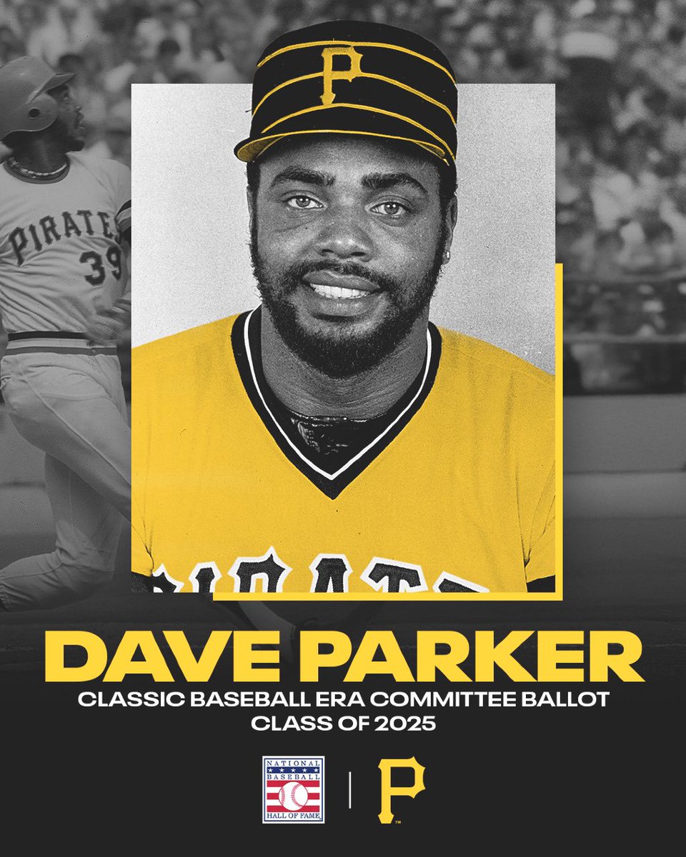 Congratulations to Dave Parker on his nomination to the National Baseball Hall of Fame!

With a lifetime average of .290 over his 19 MLB seasons, the seven-time All-Star, three-time Gold Glover and former MVP is one of the eight candidates considered for the MLB Hall of Fame