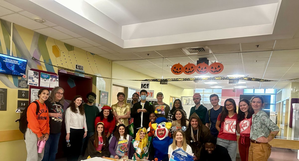 IGS thrives on community! Our Halloween party brought members together,  featuring a spooky data contest. 🎃 Congrats to Jesse Zhan, our winner,  and to Director Paul Tesar for best costume! 🏆 #IGSCommunity  #SpookyScience