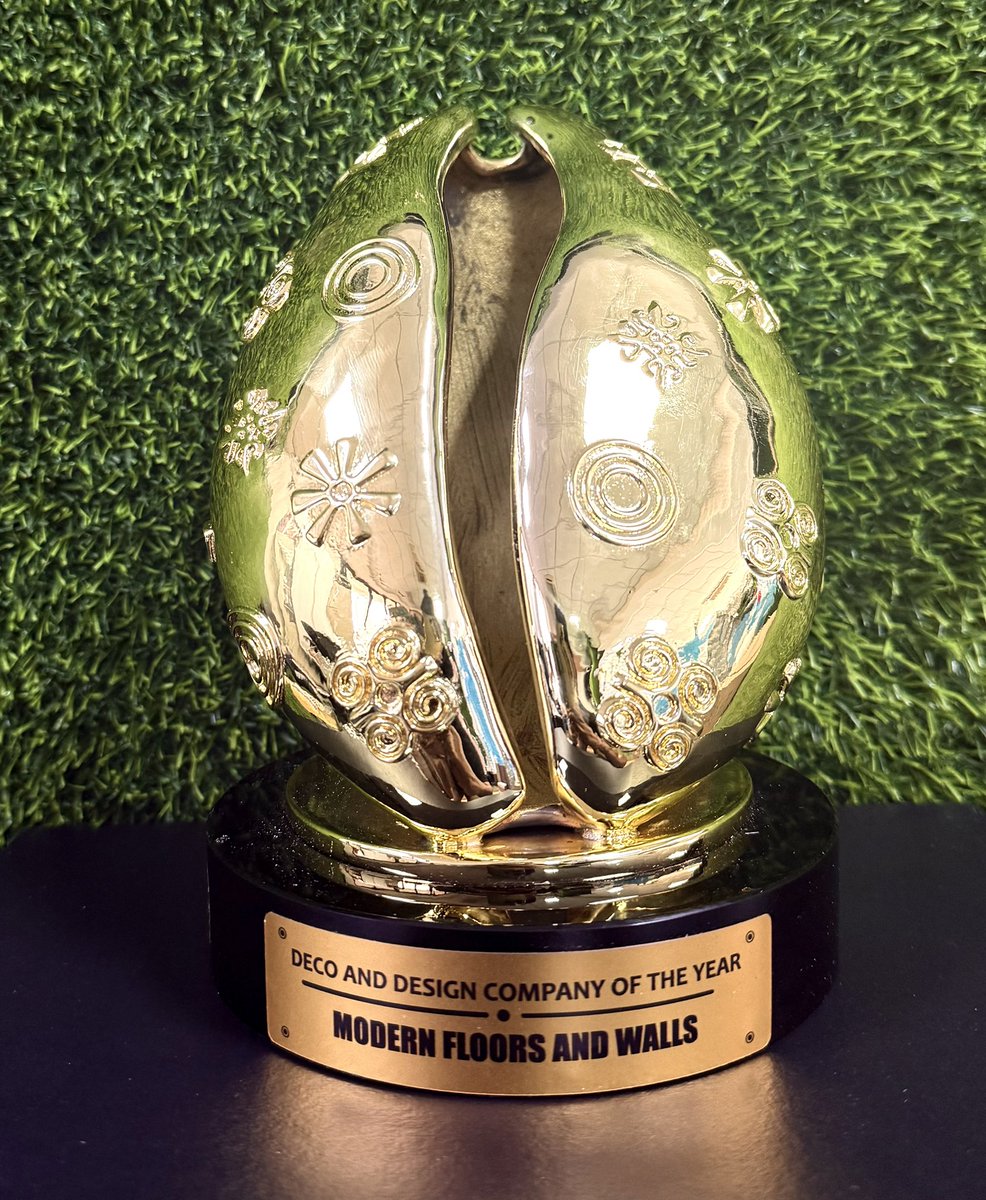 📢 To GOD be the Glory! 🙏

We are thrilled to announce that MODERN FLOORS AND WALLS has been awarded Deco &amp; Design Company of the Year at the 7th edition of the Ghana Business Awards 2024, held on October 26, 2024, at the Kempinski Hotel, Accra! 🏆

This incredible recognition