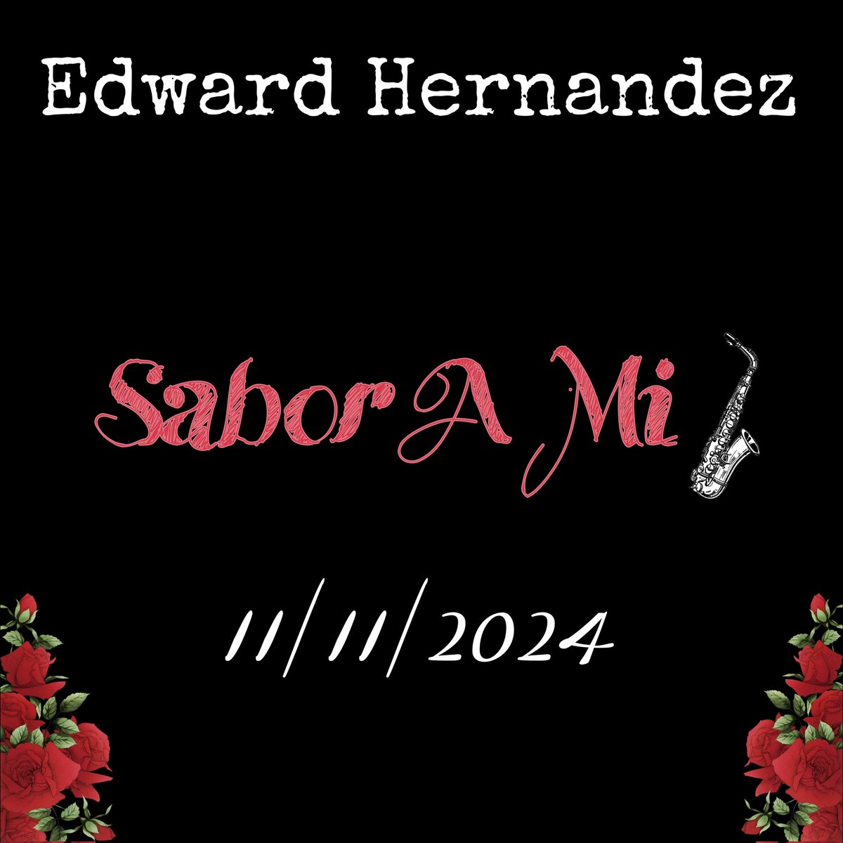 3 days!! My single Sabor A Mi will be available on all music platforms.