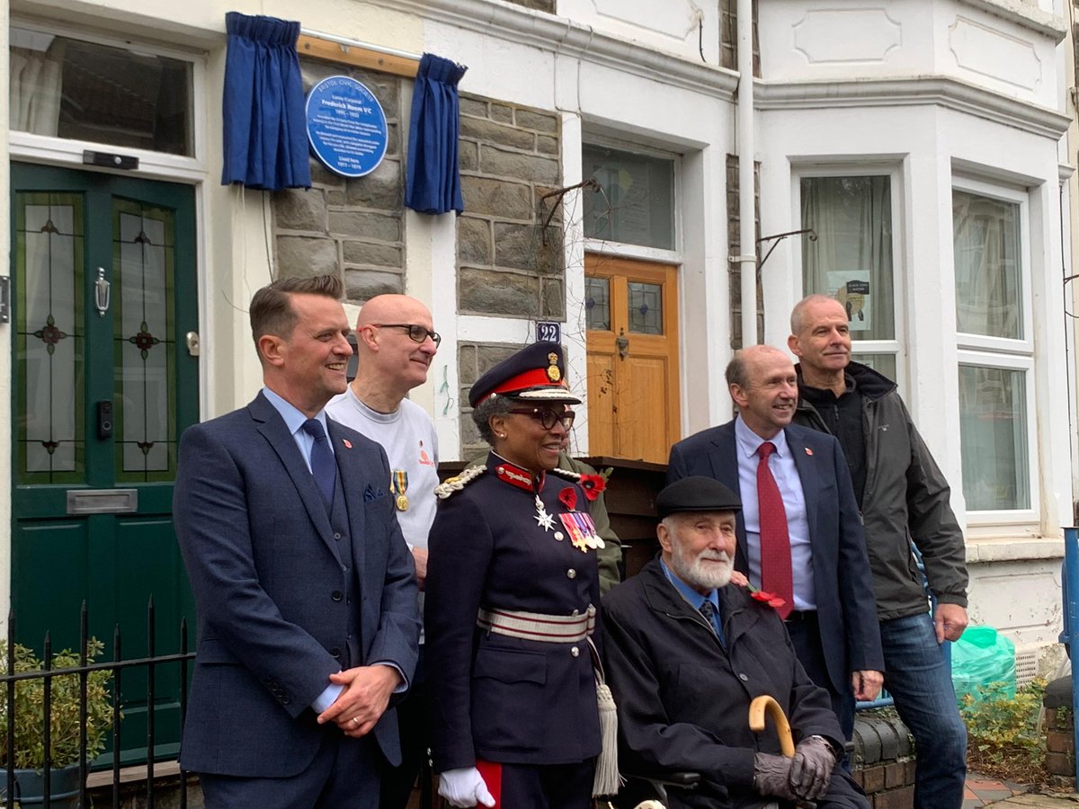 Jeremy Banning (@jbanningww1) on Twitter photo We’ve enjoyed a fabulous day remembering L/Cpl Fred Room VC at his former #Bristol home where a <a href="/BristolCivicSoc/">Bristol Civic Society</a> blue plaque was unveiled. Photos on this link plus a detailed look at this remarkable man’s life. Please do RT as it’s been a lot of work!
westernfrontfootsteps.com/frederick-room… We’ve enjoyed a fabulous day remembering L/Cpl Fred Room VC at his former #Bristol home where a <a href="/BristolCivicSoc/">Bristol Civic Society</a> blue plaque was unveiled. Photos on this link plus a detailed look at this remarkable man’s life. Please do RT as it’s been a lot of work!
westernfrontfootsteps.com/frederick-room…