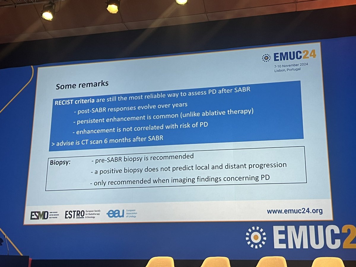Erman_Akkus's tweet photo. 📢 SABR for solitary primary RCC
FASTRACT II trial
#EMUC24
 
✅Excellent oncological outcomes
⁉️Surgery vs SABR

@myESMO @ESTRO_RT @Uroweb @OncoAlert @DrYukselUrun #cancer #oncology #MedX https://t.co/N3CtrEE3aH