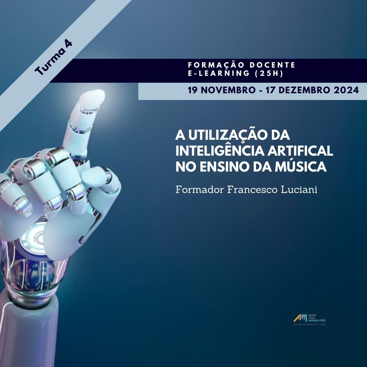 FlucianiGuitar's tweet photo. Na próxima semana, no curso "A utilização da Inteligência Artifical no Ensino da Música", dou as boas-vindas a mais dois grupos de formandos, em duas novas turmas.

Vai abrir uma nova turma em breve, pelo que darei mais notícias assim que houver novidades a esse respeito. 🙂 https://t.co/vKapjdiPqG