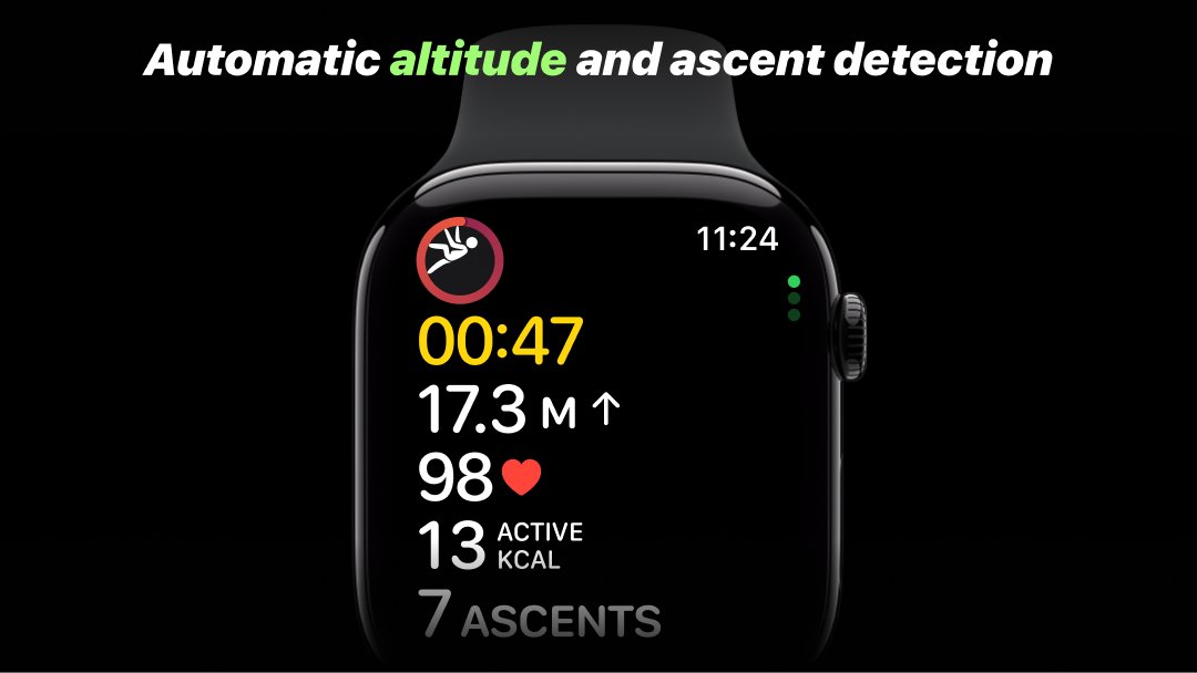 redpoint_app's tweet image. ✨ Out now: Redpoint 4.0!

I teamed up with @myell0w and @donatuswolf to completely redesign &amp;amp; rebuild Redpoint’s Apple Watch app.

It’s now all built using SwiftUI, breaking the boundaries of what was possible on the old Apple Watch app.