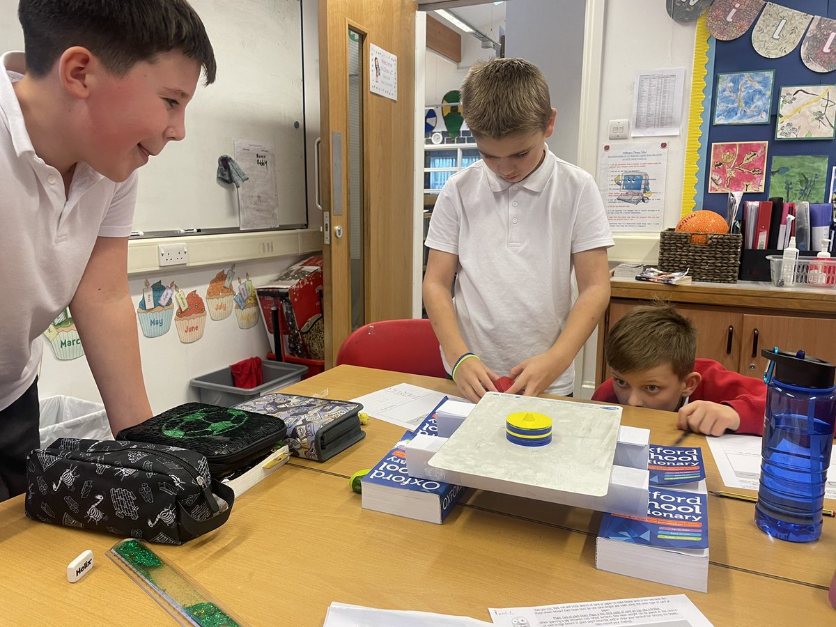 Testing bridge structures this afternoon in DT