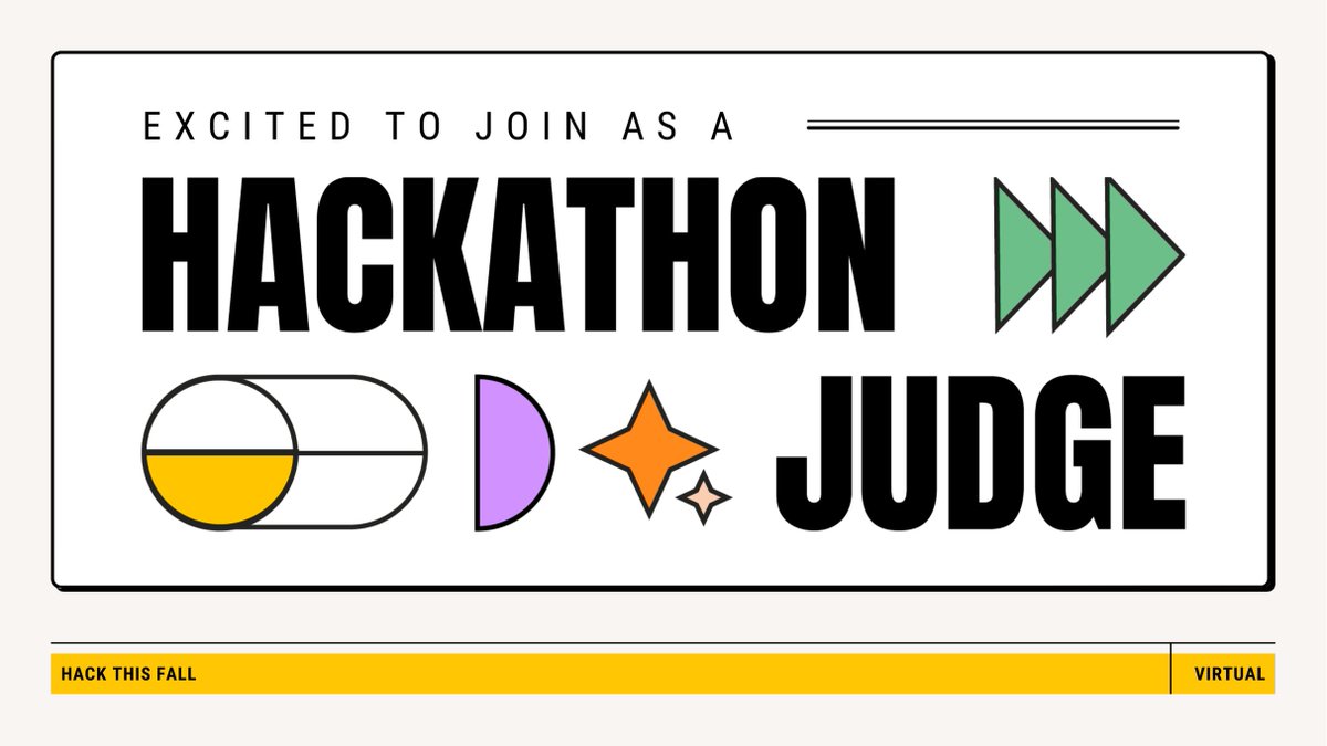 hrishikesh_ai's tweet image. Hey folks, thrilled to announce that I've been accepted as a Mentor and Judge for @hackthisfall 2024 Virtual ✨️

Excited to contribute to the community &amp;amp; witness some incredible ideas 🚀

🔗 Apply @ hackthisfall.tech/virtual 🧡

#HackThisFallVirtual #HackThisFall #HTFCommunity