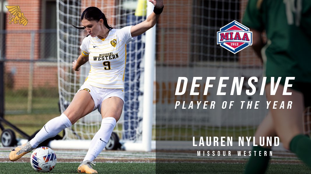Congratulations to <a href="/GriffonSoccer/">Griffon Soccer</a>'s Lauren Nylund on being named the 𝙈𝙄𝘼𝘼 𝘿𝙀𝙁𝙀𝙉𝙎𝙄𝙑𝙀 𝙋𝙇𝘼𝙔𝙀𝙍 𝙊𝙁 𝙏𝙃𝙀 𝙔𝙀𝘼𝙍 🏅👏

📰 bit.ly/4fBkeKI
#BringYourAGame