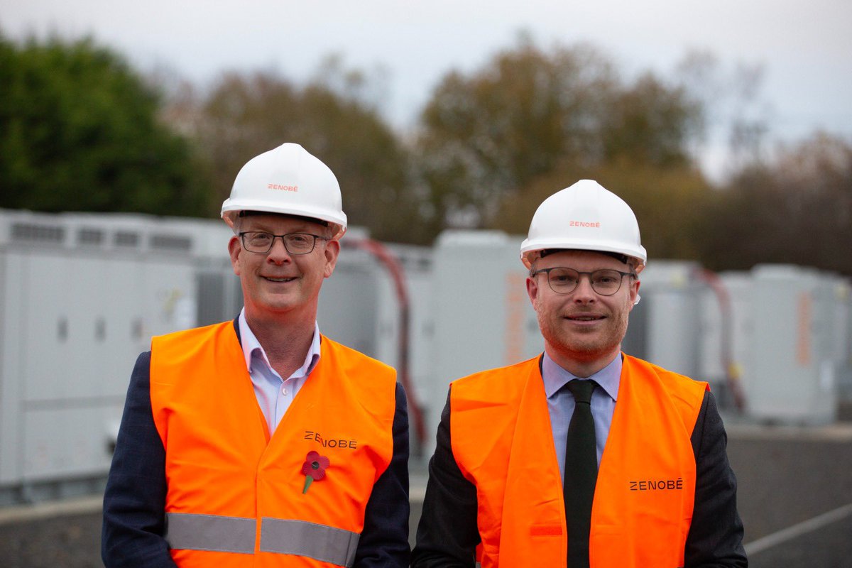 The effective transportation and storage of renewable energy is vital as we move to clean power and increasing our energy security.

This week I met with <a href="/ScottishPower/">ScottishPower</a> <a href="/SPEnergyNetwork/">SP Energy Networks</a> and <a href="/ZenobeEnergy/">Zenobe Energy</a> to learn more about the role subsea links and battery storage plays in this.